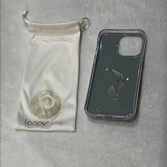 iPhone 15 Pro Max 6.7” Champagne Sparkle Loopy (righty) - Picture 2 of 3